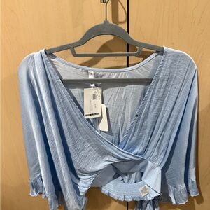 Light Blue Women's Top